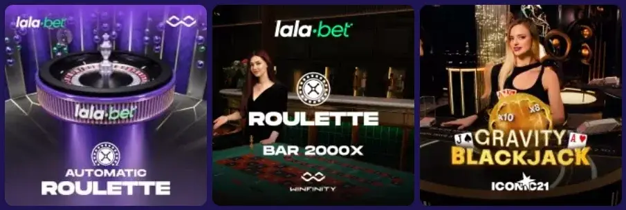 Roulette en andere live spellen bij Igo Bet