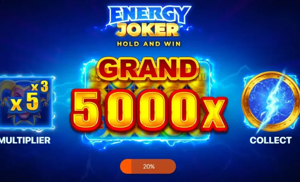 Energy Joker-spellen op IgoBet Slots Sectie
